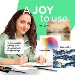 Castle Art Supplies Watercolor Pencils Set | 72 Vibrant Pigments for Blending, Drawing and Painting | Adults and Professionals | Presented in Tin Case