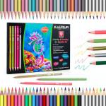 KALOUR 60 Art Drawing Pencils Set,Including Oil-Based, Metallic, Watercolor, Neon, Macaron Pastel Colored Pencils.Ideal for Sketching, Coloring & DIY Crafts,Gift for Adults Kids Artists Beginner