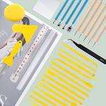 Swpeet 22Pcs Modeling Clay Sculpting Tools Kits, Ball Stylus Tool, Pottery Tools, Rubber Tip Pens, Plastic Clay Tools, Sculpting Kit for Making Modeling Clay Cake Fondant Decoration,Clay,Ceramics