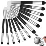 12 Pcs Oil Pastel Blending Tools Reusable Artist Blending Sponge Pen Washable Sketch Rubbing Sponge Brush Drawing Art Blenders for Artist Professional Sketch Drawing Blending Highlight Shadow