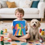 Canvas Boards for Painting 8X10-100% Cotton 10 Pack Canvas Panels for Acrylic, Oil, and Watercolor - Ideal for Artists and Hobbyists