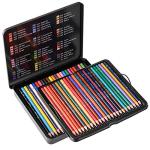 48 Premium Colored Pencils for Adult Coloring,Artist Soft Series Lead Cores with Vibrant Colors,Professional Oil Based Colored Pencils,Coloring Pencils for Adults and Kids, Metal Box Packing