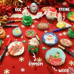 Pagather 48 Colors Acrylic Paint Markers, Dual Tip with Fine Tip and Brush Tip Pens for Stone, Wood, Calligraphy, Canvas, Ceramic, Metal, Glass, Rock Painting, DIY Crafts