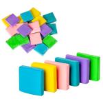 Ouksma 24 Pack Kneaded Erasers,Colorful Drawing Art Moldable Kneaded Sketching Erasers for Artists Blend, Shade, Smooth(24,Colored Eraser)