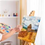 5 Packs Canvas for Painting 8 x 10 Inch, Koncci Cotton Acid-Free Blank Canvas Board for Acrylic Paint, Oil Paint & Wet Water Art Media, Kids Hobby Painters and Beginners