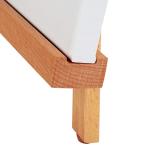 Falling in Art Beechwood 25’’ Tabletop Easel Display Stand Set for Painting- Holding Canvas Up to 22 1/2 Inches High, 2 Pack Artist A-Frame Tripod with Rubber Feet, Portable Photo and Sign Holder