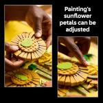 LEGO Art Vincent Van Gogh – Sunflowers Building Set for Adults - Home Decor Idea - Brick Built Painting - Gift for Birthdays - 31215