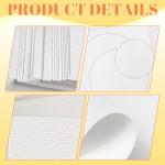 WYKOO Watercolor Paper Sheet Bulk, 7 Sizes 5"x7", 8" x 8", 9" x 12" etc, Water Color Paper for Most Wet and Dry Media, Ideal for Beginning Artists Adults Drawing Craft (Mix 65 Sheets)