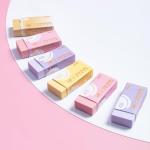 M&G 24 Pcs Pencil Erasers, Assort Color Rectangular Writing Erasers for School Office, Art Erasers for Drawing (Macarons)