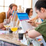 Halobios Blank Canvases - 8x10in Stretched Canvases, 20 Pack, 5/8 Inch Profile, 100% Cotton Artist Framed Canvas for Acrylics, Oils & Other Painting Media