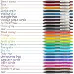 Arteza Colored Gel Pens, Pack of 24, 10 Vintage and 14 Vibrant Colors, Fine 0.7 mm Tip, Retractable, Art Supplies for Journaling, Drawing, Doodling, and Notetaking
