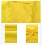 EVGVAT Kids Art Smock Long Sleeve with Pocket Child Chef Bib Apron for Kitchen Cooking Painting (Black, Large(8-12years))