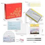 HIMI Watercolor Paint Set, – Complete 24 Colors Watercolor Tube, 12 Colors Metallic Watercolor Paint, Brushes, Watercolor Pad, Palette, Foldable Frame, for Beginners, Students & Artists