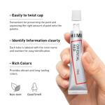 HIMI Watercolor Paint Set, – Complete 24 Colors Watercolor Tube, 12 Colors Metallic Watercolor Paint, Brushes, Watercolor Pad, Palette, Foldable Frame, for Beginners, Students & Artists