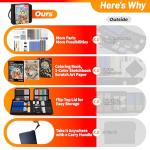 141 PCS Art Supplies Sketching Kit Pro Max, Drawing Pencils with Sketchbook, Coloring Book, Colored Graphite Charcoal Watercolor & Metallic Pencils, Drawing Supplies Gifts for Artists Adults Kids