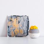 PHOENIX Small Stretched Canvas for Painting 6x6 Inch/7 Value Pack, 8 Oz Triple Primed 5/8 Inch Profile 100% Cotton White Blank Canvas, Square Framed Canvas for Oil Acrylic & Pouring Art