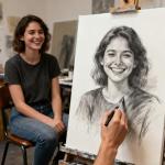 xixisusu Charcoal Powder for Drawing & Art - Ideal for Sketching, Shading & Blending - Professional Artist Grade (4 Ounces)