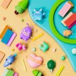 Polymer Clay 51 Colors, CiaraQ Modeling Clay for Kids, Oven Bake Clay with Sculpting Tools, Non Toxic, Ideal for Sculpture, Crafting, DIY Projects. (Assorted Colors, 0.7oz/Colors)