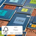 Fabriano 1264 Watercolor Pad, 7 x 10, Bright White