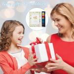 Beginner Watercolor Painting Kit Watercolor Workbook Coloring Book 12 Colors Paint Set with Brush,Easy Nature Scenes Beginner Friendly Watercolor Paint Set Gift for Adults Teens. (Christmas)