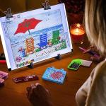 A3 LED Light Pad for Diamond Painting,Ratukall Diamond Art Light Board Kit,Adjustable Brightness Light Box for Tracing with Diamond Painting Accessories and Tools Includes Storage Case, Pens,Stand