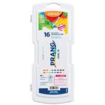 Prang Oval Pan Watercolor Paint Set, 16 Assorted Colors, 1 Count