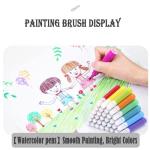 DLUCKY 208 PCS Art Supplies, Drawing Art Kit Adults Art Set with Double Sided Trifold Easel, Oil Pastels, Crayons, Colored Pencils, Watercolor Pens Gift for Girls Boys Artist,Black