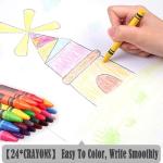 DLUCKY 208 PCS Art Supplies, Drawing Art Kit Adults Art Set with Double Sided Trifold Easel, Oil Pastels, Crayons, Colored Pencils, Watercolor Pens Gift for Girls Boys Artist,Black