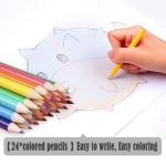 DLUCKY 208 PCS Art Supplies, Drawing Art Kit Adults Art Set with Double Sided Trifold Easel, Oil Pastels, Crayons, Colored Pencils, Watercolor Pens Gift for Girls Boys Artist,Black