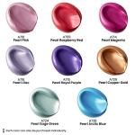 Arteza Metallic Acrylic Paint, Set of 8 Vibrant Essentials Colors 4.06oz Tubes, Rich Pigments, Non Fading, Non Toxic Paints for Artists & Hobby Painte
