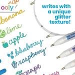 Ooly Scented Yummy Yummy Glitter Gel Pens Set of 12-1.00mm NIB Scented Glitter Pens for Kids and Adults, Art and Stationery Supplies