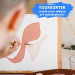 YOURSORTER Canvas Boards 82 Pack, 8x10inch Blank Canvases for Painting Bulk, Gesso Primed Acid-Free 100% Cotton Painting Canvas Panels for Acrylic Oil Tempera Watercolor Paints, Art Painting Supplies