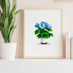 LuwoArte 12 Pack Diamond Painting Kits for Adults – Pot Flowers-Themed Diamond Art Kits – Full Drill DIY Paint Gem Art for Adults – 5D Diamond Painting Kit – Relaxing Craft for Home Wall Décor