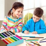 YEGEER 288 Count Colored Pencils Bulk, 12 Assorted Colors, Pre-sharpened Coloring Pencils Set for Kids and Adult, Teachers Essential Classroom Prizes, Back to School Supplies (One box)