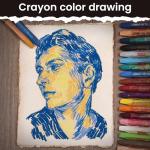 LEATHER VILLAGE Watercolor Paper- 6 X 4 inches - 25 Sheets Watercolor Paper for Drawing, Sketching, Painting & Crafts - 150 GSM Thick Deckle Edge Virgin Cotton Handmade Paper - Vintage