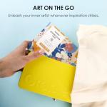 Grabie 50 Colors Premium All-In-One Water Color Paint Set - Detail Paint Brush Included, Watercolor Paints, Painting Sets, Art Supplies, Portable & Travel Watercolor Set, Amateur Hobbyists