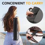 AROIC 24 Pack 14'' Tabletop Easels, Black Steel Table Top Easels for Display, Adjustable Portable Table Top Easel for Paintings, Signs, Posters,Frame Pictures(with 24 Bags)