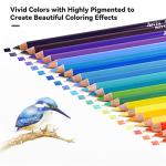 Arrtx 126 Colored Pencil Set Soft Core Coloring Pencils for Adult Color Drawing Blending Shading Sketching, Coloring Pencils Art Supplies for Artists Adults Beginners