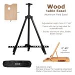 DJAR 174pcs All-in-One Art Painting Set with Tabletop Easel & Tripod, Acrylic, Watercolor, Oil & Sketch Kit, 96 Acrylic, Watercolor & Oil Paint Set for Beginners, Professionals, Artists