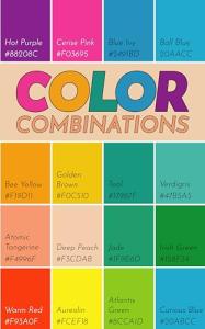 Color Combinations Book: 220 Color Palettes, Inspiration for Graphic Designers, Illustrators and Artists, 895 Color Combinations.