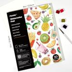 Funto Watercolor Paper Pads, 9x12, 140lb/300gsm, 30 Sheets Each, Cold Pressed, Acid-Free Heavyweight Art Paper for Painting, Drawing