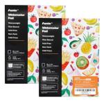 Funto Watercolor Paper Pads, 9x12, 140lb/300gsm, 30 Sheets Each, Cold Pressed, Acid-Free Heavyweight Art Paper for Painting, Drawing