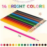 YEGEER 288 Count Colored Pencils Bulk, 16 Assorted Colors, Pre-sharpened Coloring Pencils Set for Kids and Adult, Teachers Essential Classroom Prizes, Back to School Supplies