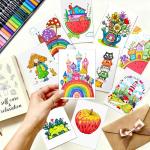 TBC The Best Crafts Dual Markers Brush Pens Set, 120 Art Markers Christmas Gifts for Adult Book Cards Drawing Craft Kit Teacher Office Supplies (120 Colors)