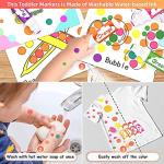 Dot Markers for Toddlers Kids Preschool, Bingo Daubers Washable Art Markers 8 Colors, Toddlers Arts and Crafts Supplies, Kids Painting Drawing Coloring Supplies, Dot Paint Craft Kit Preschool Learning