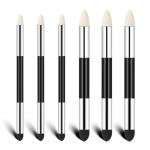 Artist Blending Sponge Pen 6pcs Double Headed Washable Rubbing Sponge Brush Sketch Wipe Reusable Blending Stump Drawing Art Blenders for Highlight Shadow Detail Correcting Tool