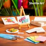 Shuttle Art 68 Pcs Magic Foam Texture Painting Refill Paper Kit - 60 Sheets of Upgraded Foam Texture Paper for a Magical 3D Effect