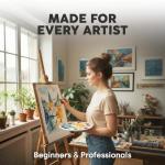 64 Sheets Watercolor Paper Pad - 5"x7" - Water Color Paper 140lb/300gsm - 100% Cotton Pulp - Art Supplies for Kids & Adults - for Painting, Artist Sketch, Easel, Loose Drawing