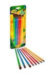 Crayola Kids Paint Brush Set (8ct), Painting Supplies for Kids, Assorted Sizes, Kids Arts & Crafts Supplies for Elementary & Preschool