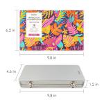 Grabie Watercolor Paint Set, Watercolor Paints, 168 Colors, Painting Set of Coloring Book, Water Brushes and Drawing Pencil, Art Supplies, Perfect Starter Kit for Watercolor Painting